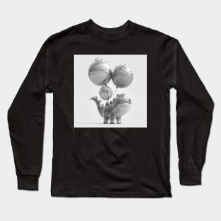 Dinosaur Balloons III Long Sleeve T-Shirt